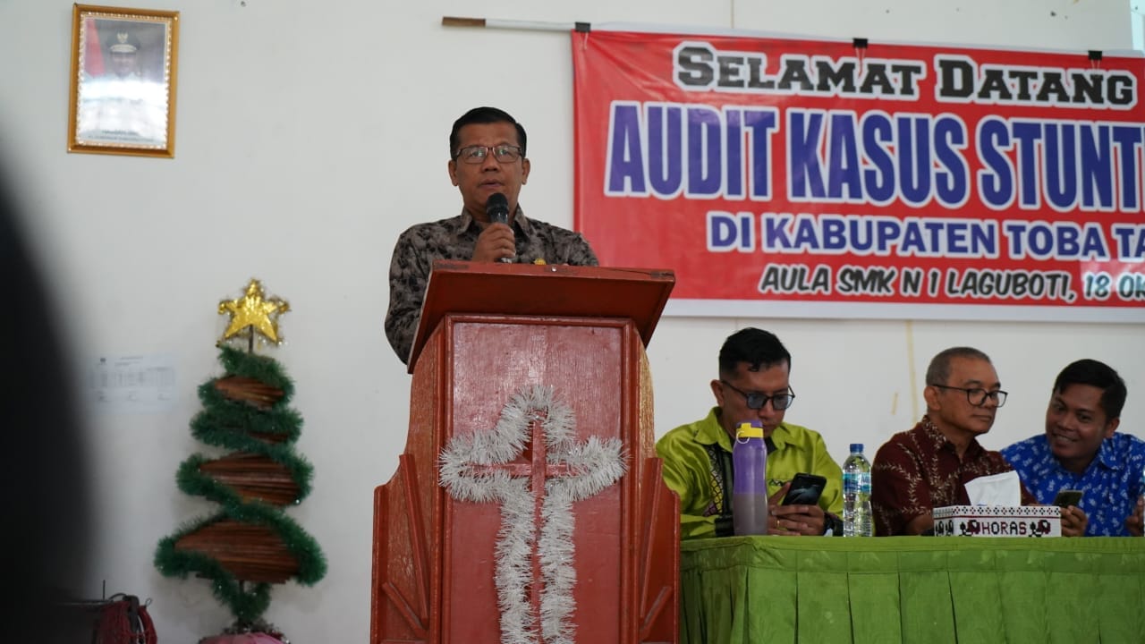 Pemkab Toba Gelar Audit Kasus Stunting Tahap I 