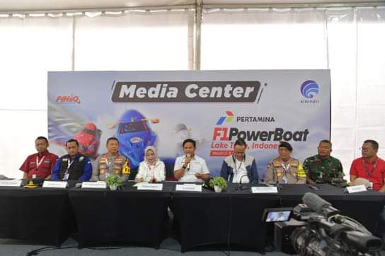 Kesiapan Pelaksanaan F1 Powerboat Danau Toba 2024 Lebih Baik dari Sebelumnya