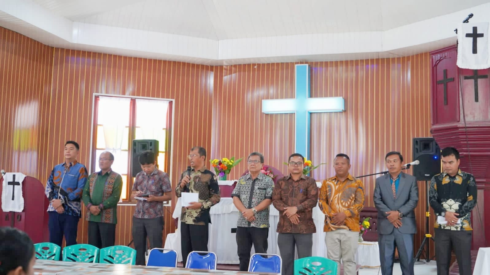 Pemkab Toba Sosialisasi Pembinaan Pertanian kepada Jemaat Gereja HKBP Sihubakhubak 