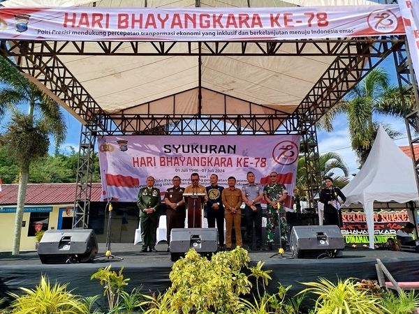 HUT ke-78 Bhayangkara, Bupati Toba Apresiasi Dedikasi Polri Melayani Masyarakat