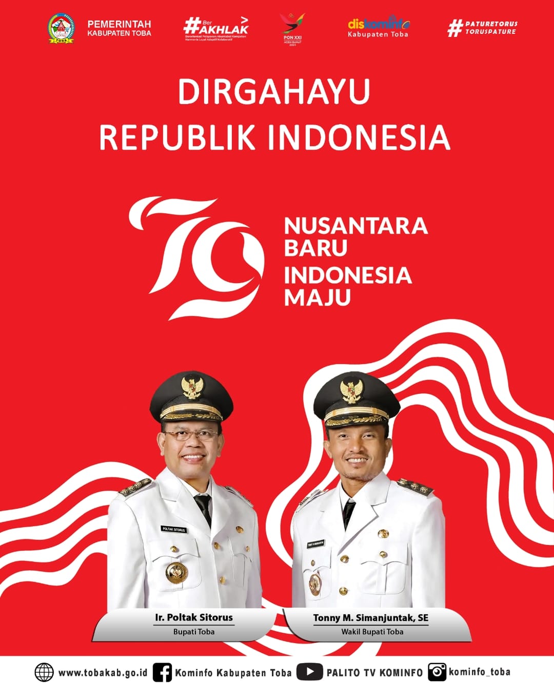 Nusantara Baru, Indonesia Maju, Visi kita bersama di HUT ke-79 RI.