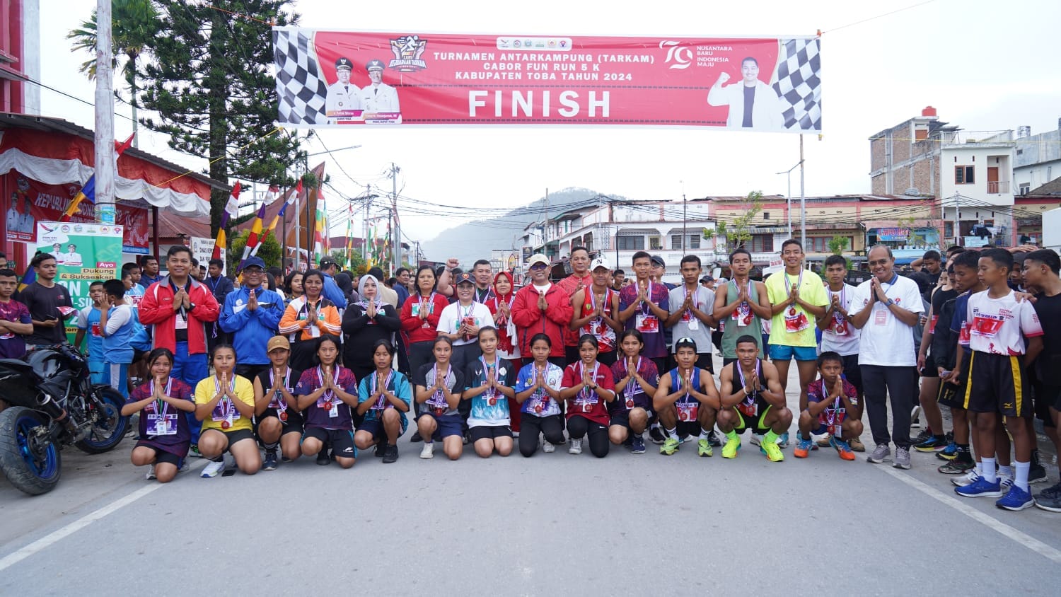 Tarkam Fun Run 5 K Bupati Toba: Perkuat Persaudaraan