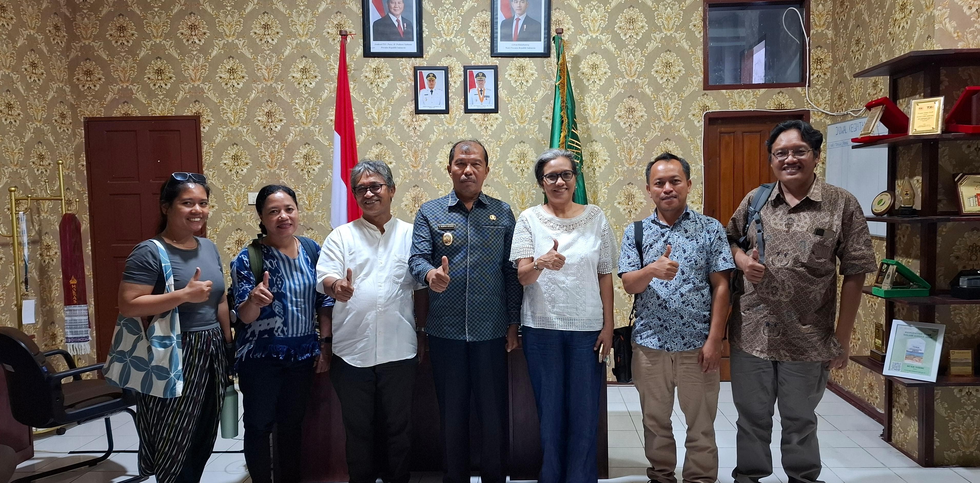 Wabup Toba Terima Audiensi Persekutuan Perempuan Adat Nusantara (PEREMPUAN AMAN) Bahas Persiapan Konferensi Internasional