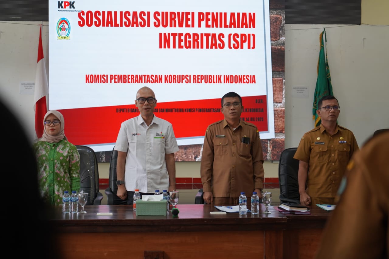 Sosialisasi SPI Oleh KPK, ASN Diminta Serius Jaga Integritas