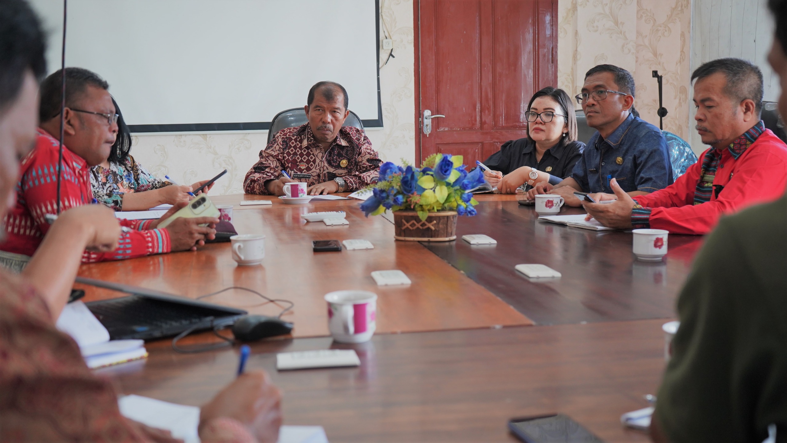 Pemkab Toba dan Pengurus Koperasi Merah Putih Bahas Pengembangan Koperasi Merah Putih