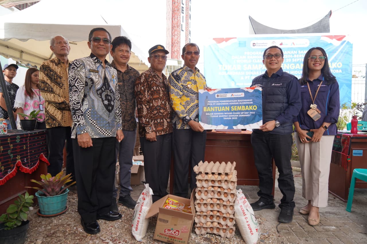 Tukar Sampah dengan Sembako di Bank Sampah Induk IAS-Toba