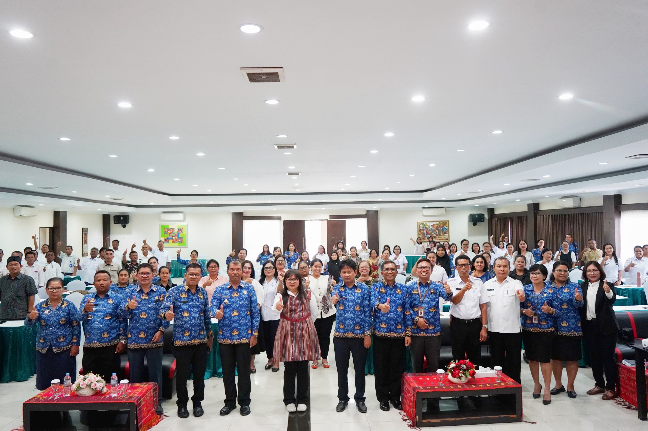 Wabup Toba  Apresiasi Bimtek  Pengelolaan Posyandu Untuk Peningkatan Kualitas Layanan Dasar