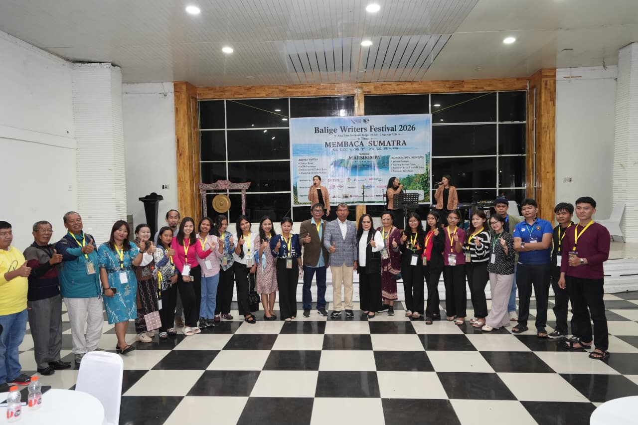 Dibuka Wakil Bupati Toba, Balige Writers Festival Perkuat Literasi, Sastra dan Budaya Menulis di Indonesia