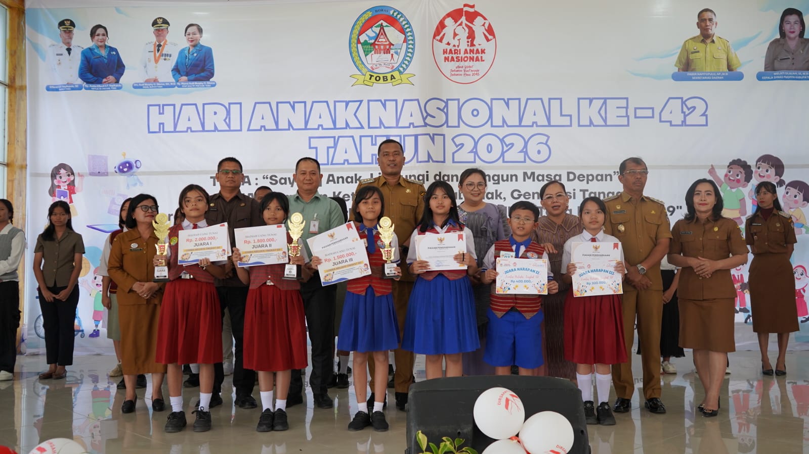 Bupati Toba Tegaskan Jangan Ada Lagi Kekerasan dan Bullying Terhadap Anak, Dorong Kolaborasi Seluruh Pihak