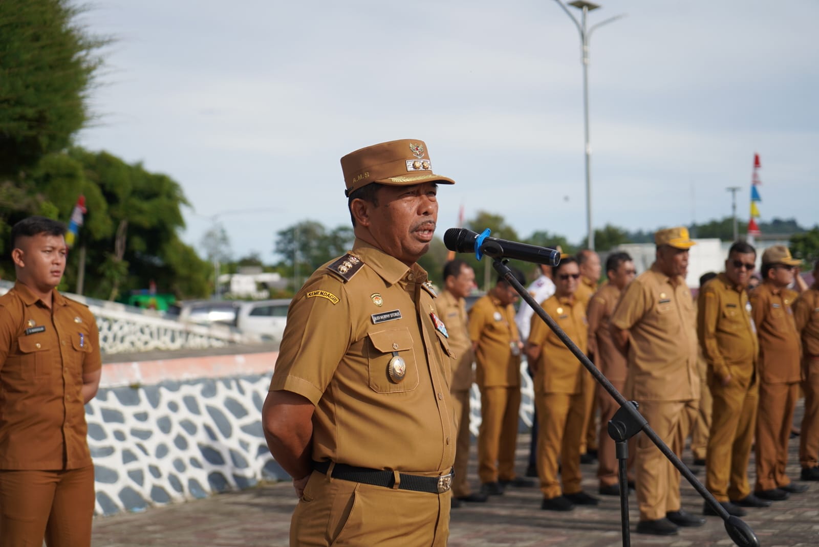 Wabup Toba Ingatkan Seluruh Pimpinan OPD Agar 'Go And Run'