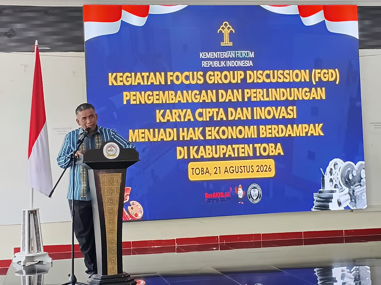 Sekda Toba: Kita Akan Dukung dan Fasilitasi Pendaftaran HAKI