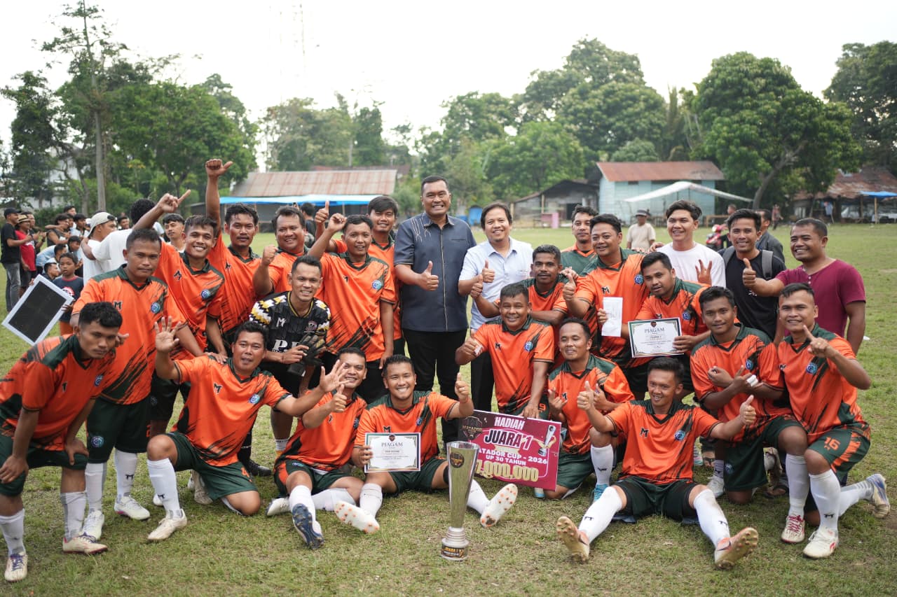 Bupati Toba Tutup Matador Cup I, Grafindo FC Keluar sebagai Juara
