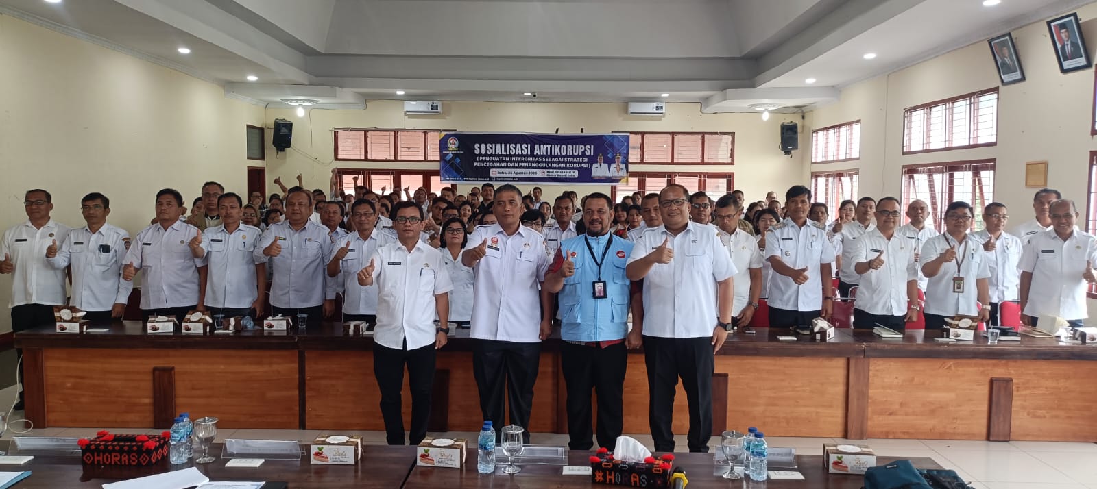 Inspektorat Toba Gelar Sosialisasi Antikorupsi, Perkuat Integritas ASN