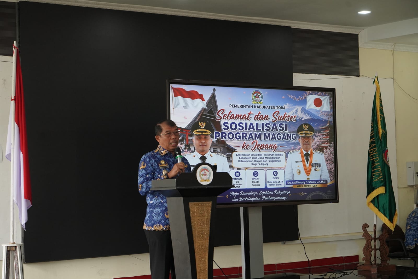 Dukung Program Magang ke Jepang, Pemkab Toba Bantu Penyediaan Biaya Cek Kesehatan Peserta 