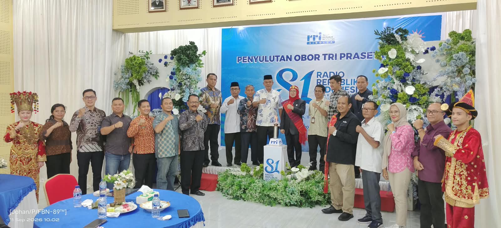 HUT ke-81, Kepsta RRI Sibolga Ajak Pertahankan Eksistensi dan Mampu Bersaing