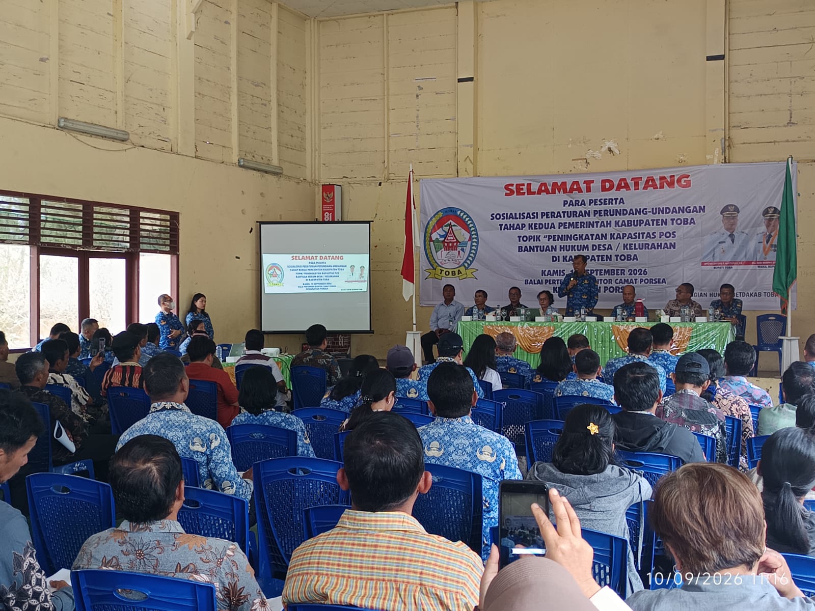 Pemkab Toba Dorong Posbankum Desa Aktif Jadi Ruang Penyelesaian Persoalan Hukum