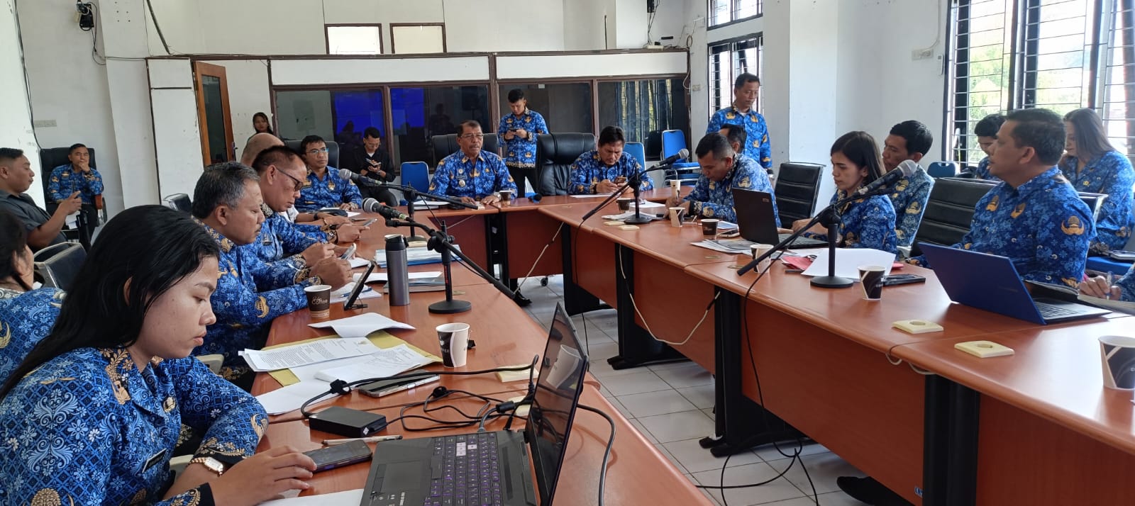 Wabup Toba Pimpin Rapat Penegakan dan Pengawasan Ketentuan Persetujuan Bangunan Gedung