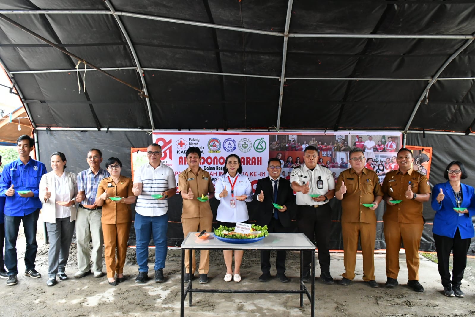 Pemkab Toba Dukung Penuh Peringatan HUT Ke-81 PMI dan Aksi Donor Darah di Balige