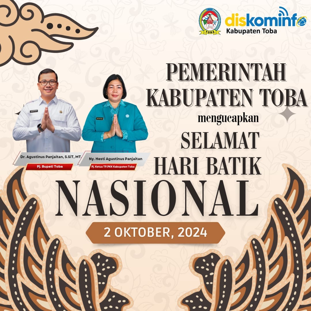 Selamat Hari Batik Nasional Tahun 2024