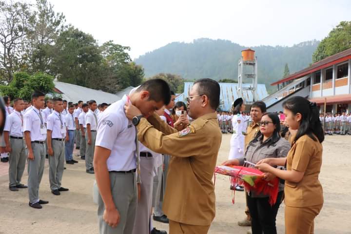 187 Pelajar SMA-SMK se-Kabupaten Toba Ikuti Seleksi Anggota Paskibraka