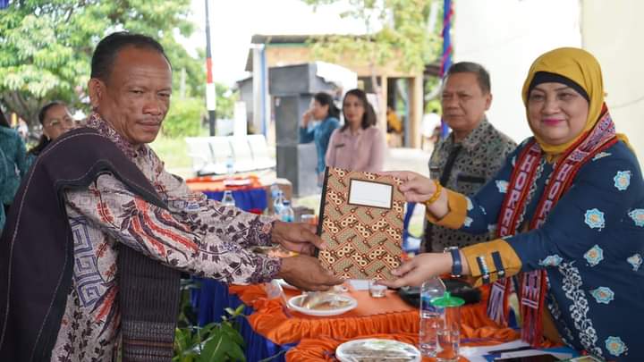 TP PKK Provsu Monitor Desa Binaan Kategori UP2K Desa Lumban Gaol