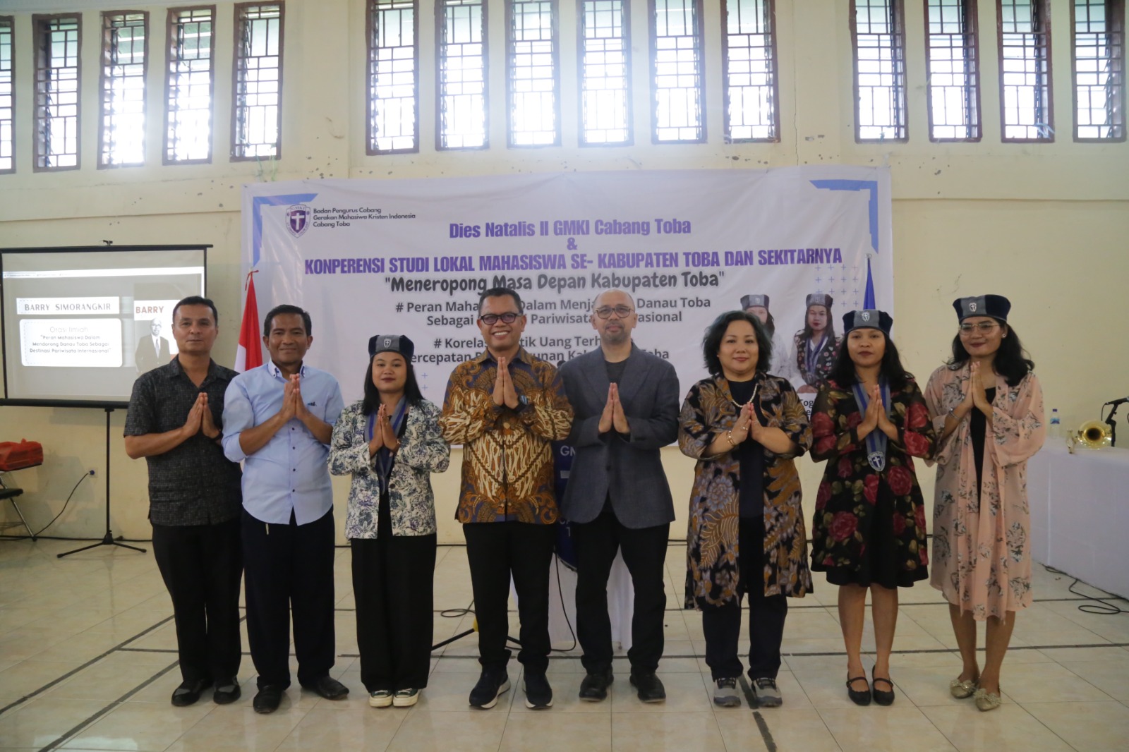 GMKI Cabang Toba sosialisasikan Peran Mahasiswa Dalam Menjadikan Danau Toba Sebagai Destinasi Pariwisata Internasional