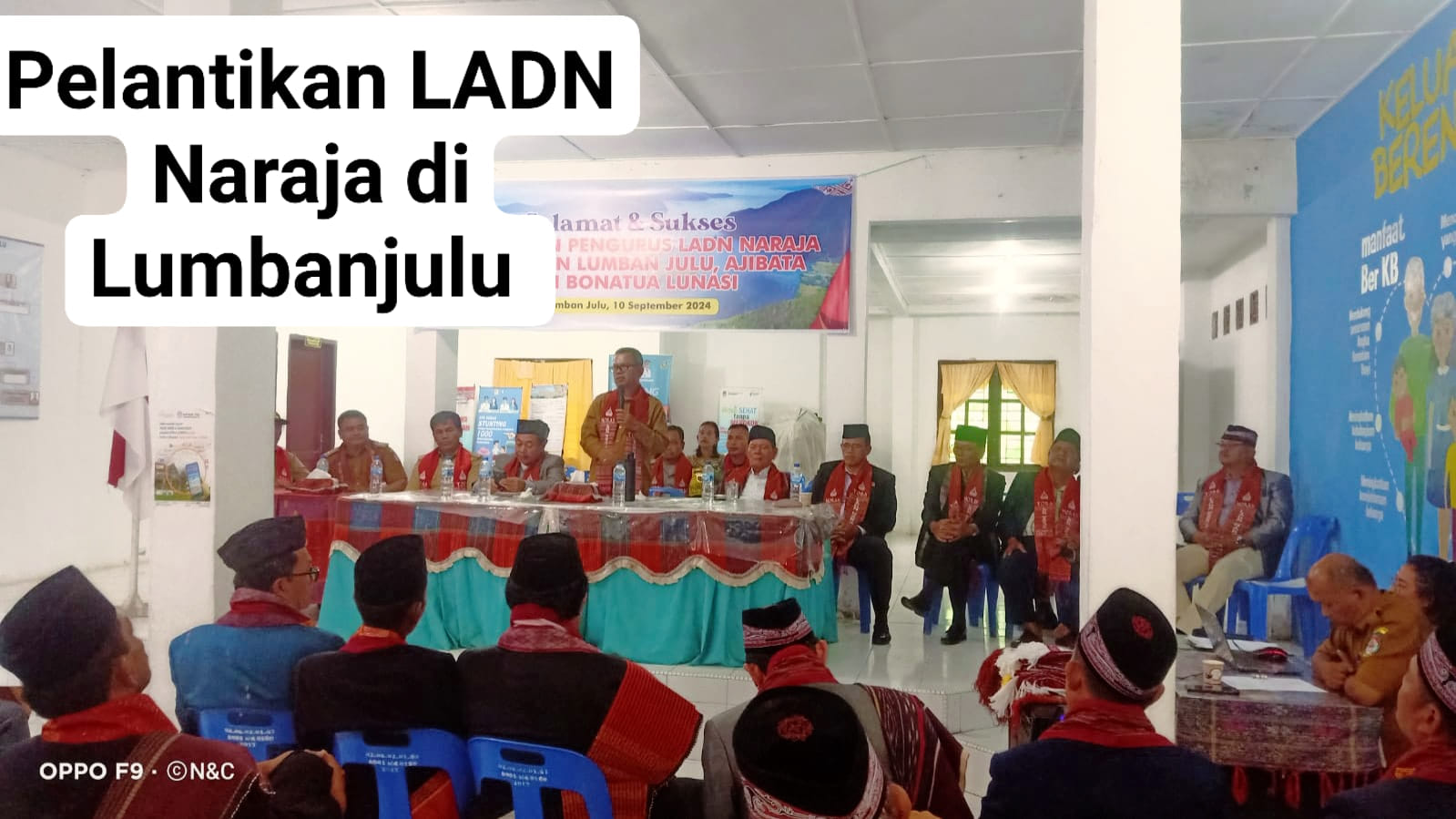 Pelantikan Pengurus Lembaga Adat Dalihan Natolu (LADN) Naraja