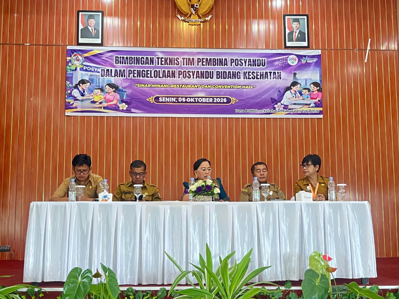 Pemkab Toba Perkuat Peran Tim Pembina Posyandu Bidang Kesehatan