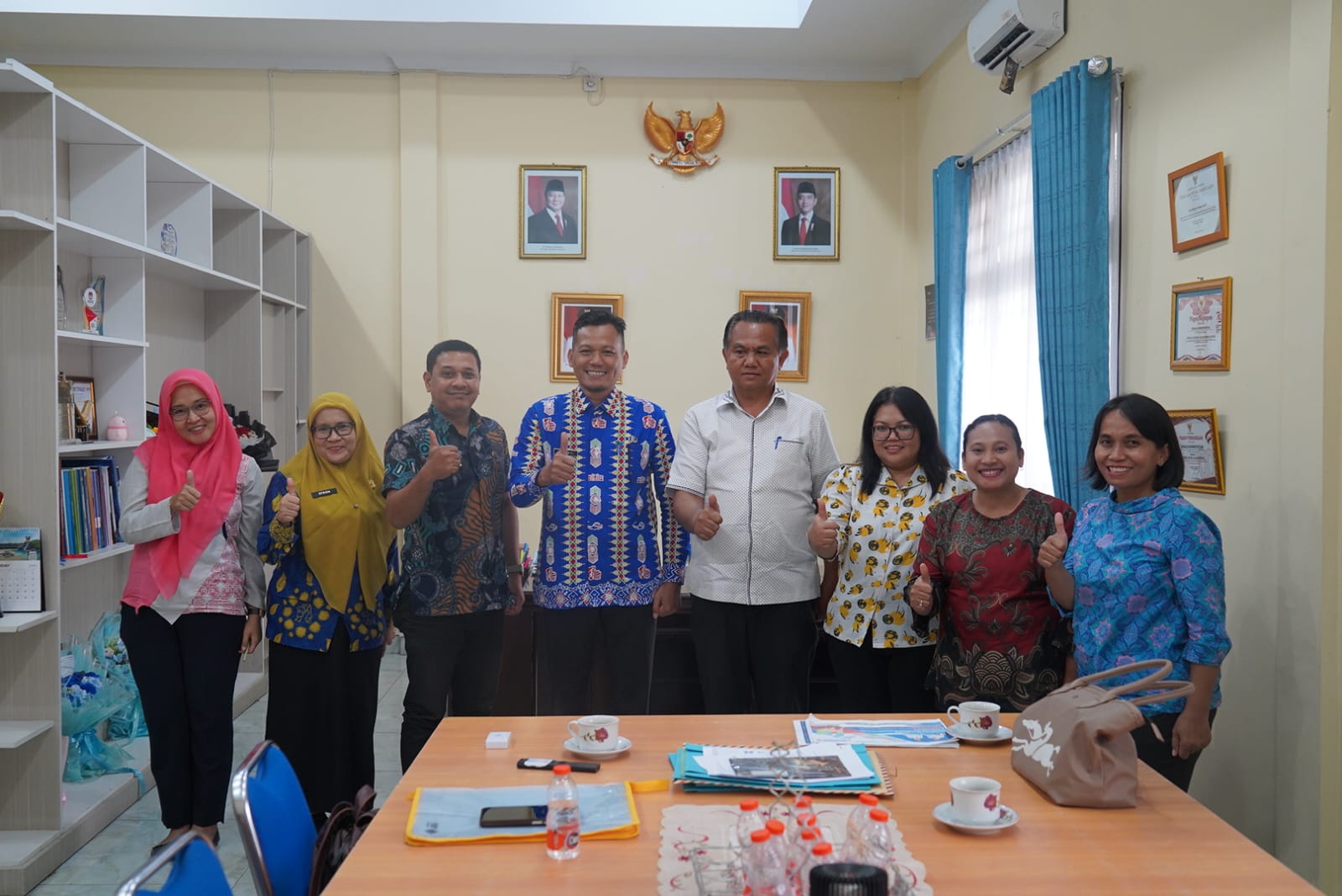 Upayakan Peningkatan Komunikasi Publik, Kominfo Toba Studi Tiru ke Deli Serdang