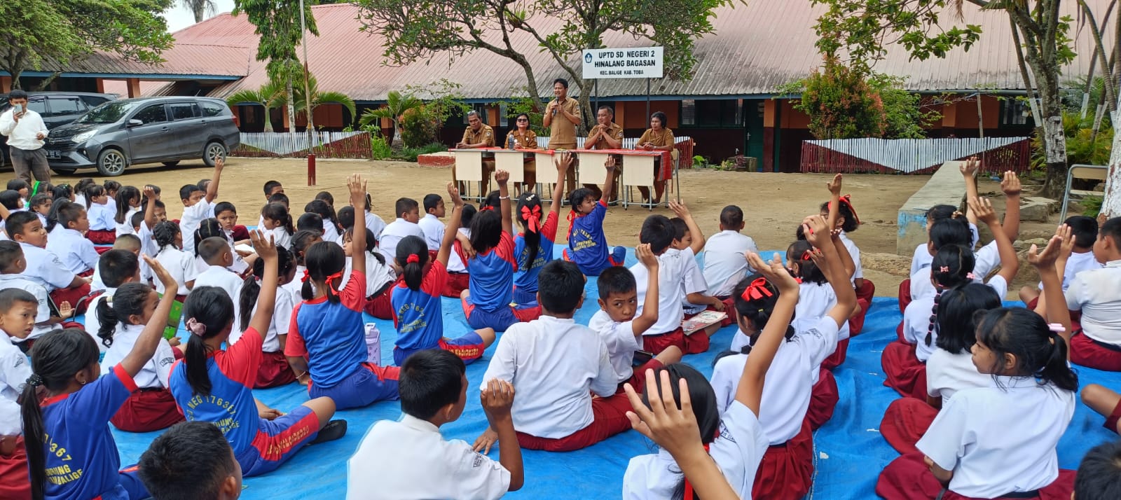 Puncak HAN ke-42, Pemkab Toba Kunjungi Sekolah dan Tekankan Pentingnya Pendidikan Karakter