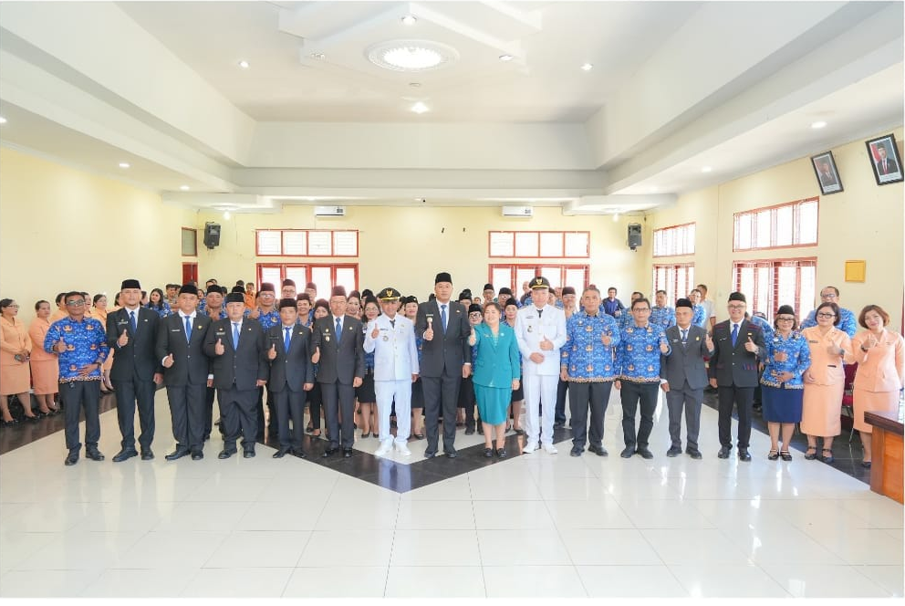 Bupati Toba Lantik 39 Pejabat, Tekankan Integritas dan Inovasi Pelayanan